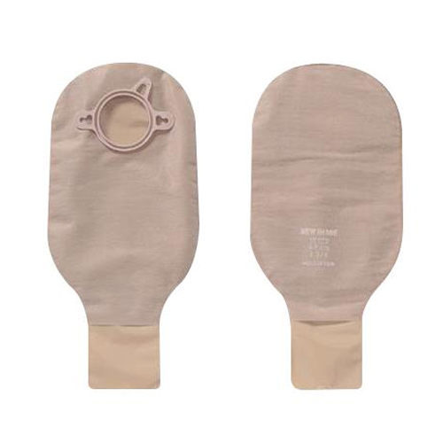 Two-piece ostomy bags